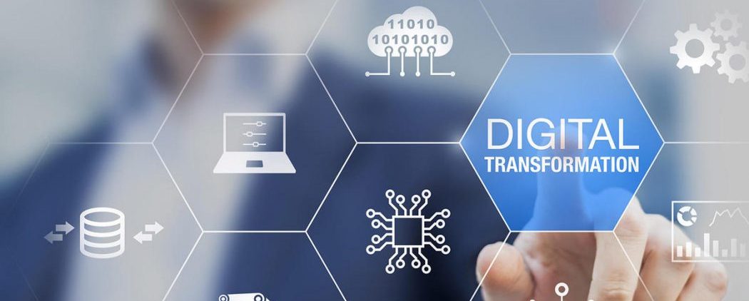 Digital transformation technology strategy, digitization and digitalization of business